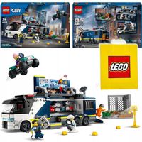 LEGO City Policyjna ciężarówka z laboratorium kryminalnym 60418