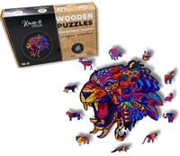 Puzzle Drewniane dla dzieci dorosłych Tygrys 2 Tiger 2