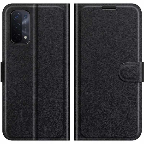 Litchi Oppo A54/A74/A93 5G Czarny zdjęcie 2