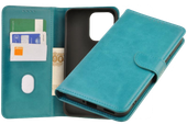 Etui portfel Wallet do Oppo A6 Pro 5G zielony
