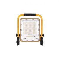 NAŚWIETLACZ LED SMD 50W PORTABLE IP65 1000LM ALUMINIUM SZKŁO