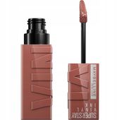 maybelline superstay vinyl ink 120 punchy satynowa pomadka w płynie 4,2 ml