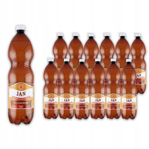 Jan Naturalna woda lecznicza oczyszczenie 1,5 l x 12 sztuk na Arena.pl