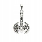 WISIOREK WIKINGÓW TOPÓR SREBRO 925 NORDYCKI