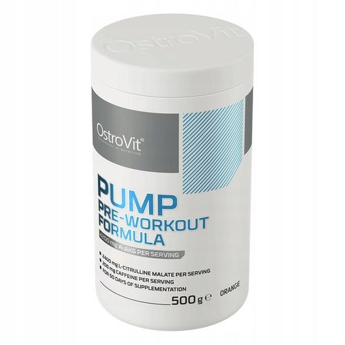 OstroVit PUMP Pre-Workout 500 g PRZEDTRENINGÓWKA na Arena.pl