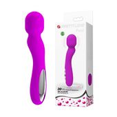 masażer wibracyjny silikonowy pretty love paul fioletowy usb 30 trybów