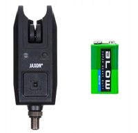 SYGNALIZATOR wędkarski BRAŃ LED JAXON + BATERIA!