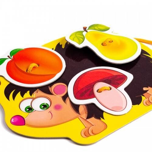 Gra Edukacyjna Planszowa Roter Kafer Jeżyk W Lesie Dla Dzieci Rk1280-05 na Arena.pl