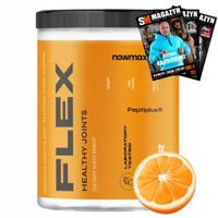 nowmax FLEX 400g KOLAGEN MSM GLUKOZAMINA NA STAWY ŚCIĘGNA DLA BIEGACZY