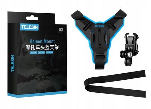 Mocowanie do kasku uchwyt na kask do kamer GoPro 12 11 10 9 8 7 6 5 MAX DJI na Arena.pl