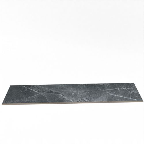 Stopnica schodowa gres grafit antracyt - bez nacięć antypoślizgowych 160x30 na Arena.pl