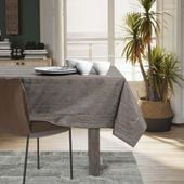 Obrus Plamoodporny VESTA Mankiet + Lamówka 120x180 kakaowy AmeliaHome