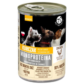 petrepublic monoproteina kurczak 400g -  karma monobiałkowa dla psów