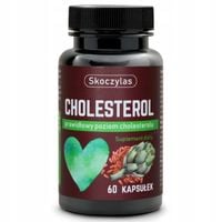 CHOLESTEROL 60 kaps monakolina K , polikosanol, chrom karczoch Skoczylas