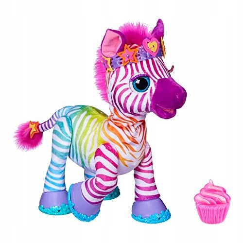 Furreal Interaktywna Maskotka Moja Tęczowa Zebra Zenya Hasbro f6373 na Arena.pl