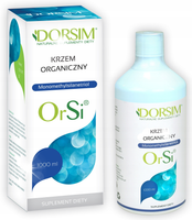 Krzem organiczny OrSi 1000ml Dorsim krzem w płynie ORYGINALNY OD PRODUCENTA