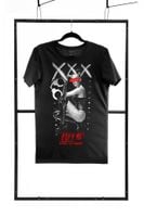 t shirt men black s regular