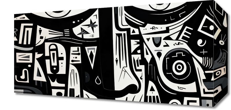 Obraz 40x20cm Labirynt Myśli zdjęcie 1