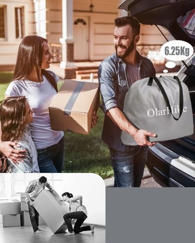 Materac dmuchany OlarHike pojedynczy 198 x 102 x 46cm niebieski PO NAPRAWIE na Arena.pl