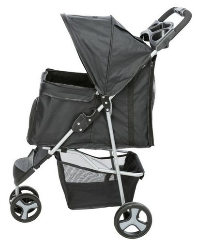 Wózek spacerowy dla psów kotów starszych chorych Trixie 47x100x80cm czarny na Arena.pl