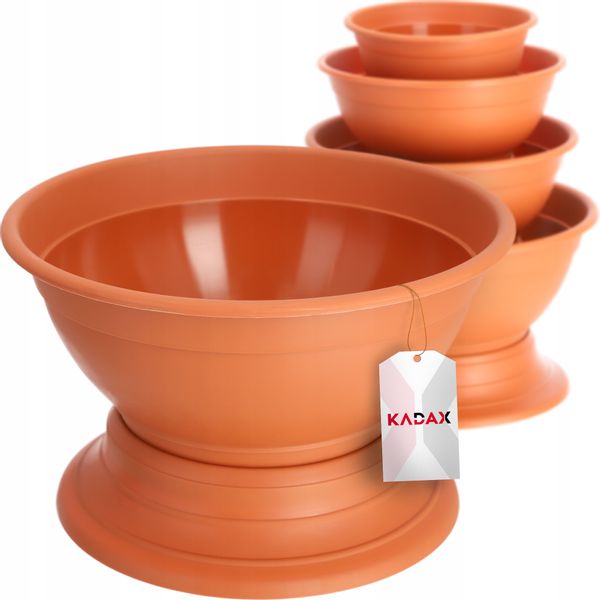 DONICZKA MISA MISKA DO CHRYZANTEM 30 CM TERRA zdjęcie 1