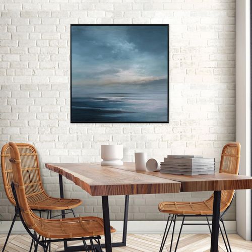 Obraz W Ramie Na Metalu Do Sypialni Salonu Morze 80x80 na Arena.pl