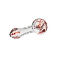 lufka szklana artystyczna z turbo "kicker" 8 cm