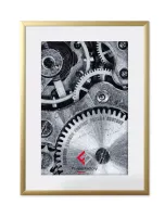 Ramka Aluminiowa Z Plexi 10X15 Cm, Złota