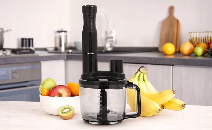 Blender ręczny WIELOFUNKCYJNY LYKKELE PAUEL SET 1500W TRYB TURBO MALAKSER zdjęcie 2