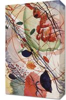 Obraz 30x50cm Aquarell Print, Wassily Kandinsky Vintage do Salonu