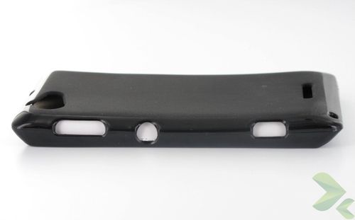 Geffy - Etui Sony Xperia L TPU solid color black na Arena.pl