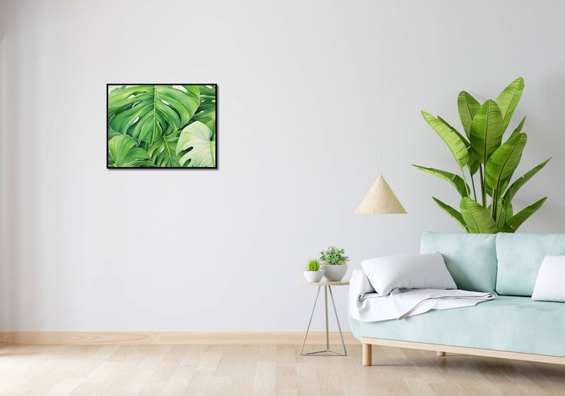 Plakat 65x50cm Tajemnice Liści zdjęcie 4