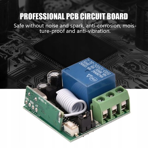 MODUŁ PRZEKAŹNIKA DC 12V ZDALNEGO STEROWANIA zdjęcie 5