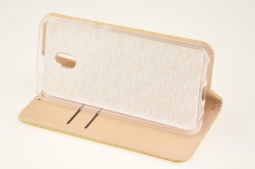 Etui Shining Book do Xiaomi Redmi 8A złoty na Arena.pl
