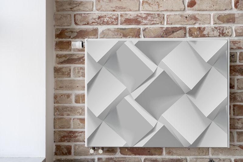 Mata Magnetyczna Na Grzejnik GEOMETRYCZNE Wzory Efekt 3D 100cm x 60cm zdjęcie 6