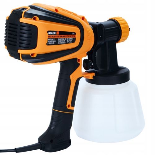 PISTOLET AGREGAT MALARSKI DO MALOWANIA ŚCIAN 700W 4 DYSZ 1200 ML DUŻY na Arena.pl