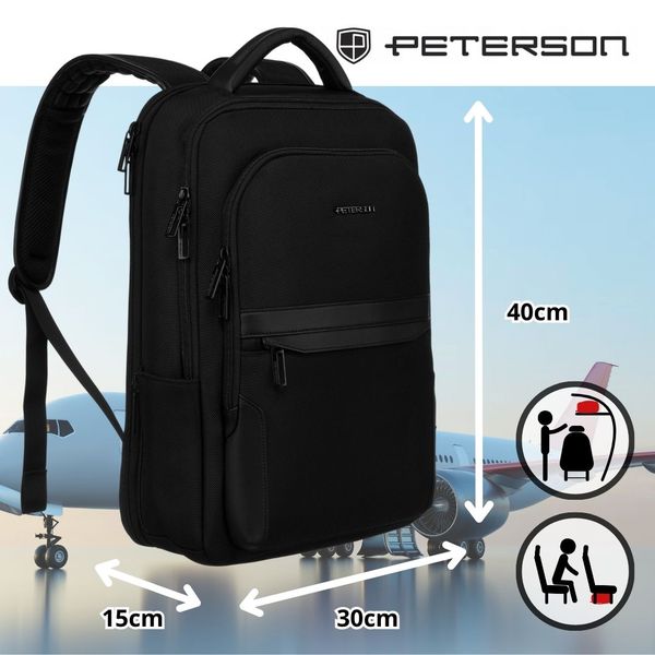 plecak ptn pl-fk08-6487 black zdjęcie 9