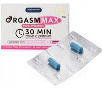 Orgasm max for Women - tabletki na libido dla kobiet - 2 kapsułki