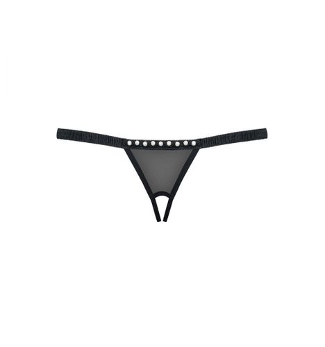 812-THC otwarte stringi czarne S/M na Arena.pl