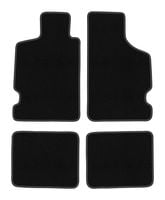 Dywaniki welurowe BASIC Citroen Saxo 1996-2003 hatchback czarne