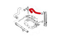 Przewód chłodnicy OPEL ASTRA F 1991 1992 1993 1994 1995 1996 1997 1998