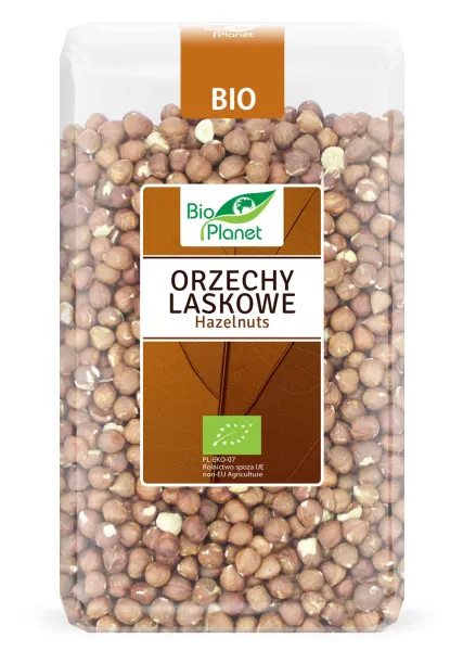 Orzechy Laskowe BIO 1 kg - BIO Planet zdjęcie 1