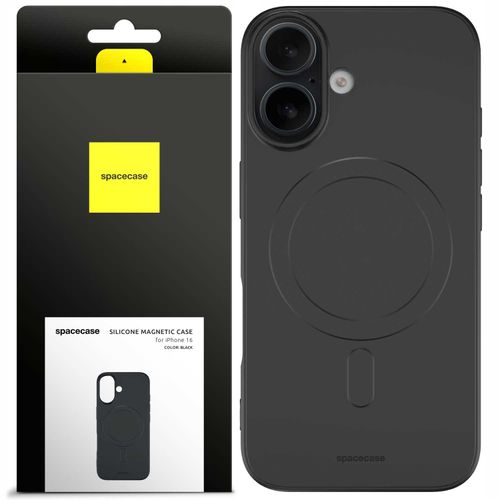 SC Silicone Magnetic Case iPhone 16 black na Arena.pl