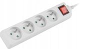 Listwa Zasilająca Przedłużacz 1,5m 4x230V włącznik