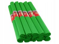 bibuła marszczona zielona 10szt.