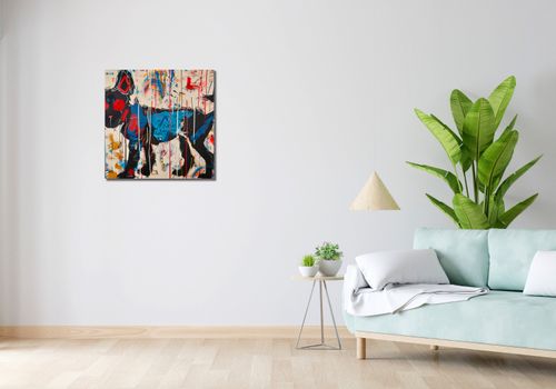 Obraz 60x60cm Miejski Pies na Arena.pl