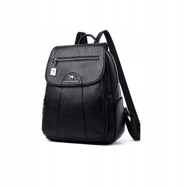 .Torebka PLECACZEK DAMSKA SKÓRZANA Shopper MODNY A4 zdjęcie 2