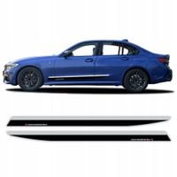 OE BMW FOLIE BOCZNE FROZEN BLACK BMW 3 G20 G21 51142458194