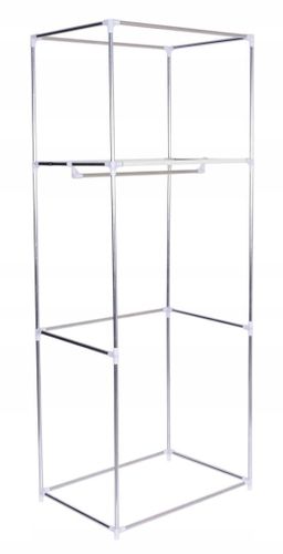 Szafa tekstylna z półką Fela - beż na Arena.pl