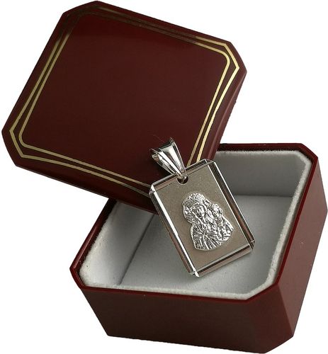 WISIOREK SREBRNY MEDALIK DIAMENTOWANY srebro 925 na Arena.pl